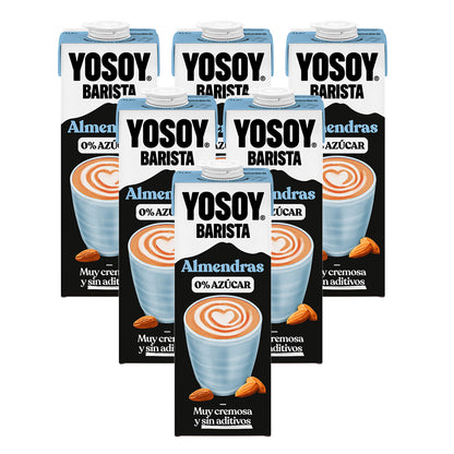 Pack 6x Bebida de Almendras Barista Yosoy 1L