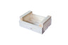 Caja De Fruta Decorativa De Madera Natural De 29 X 21 X 12 Cm