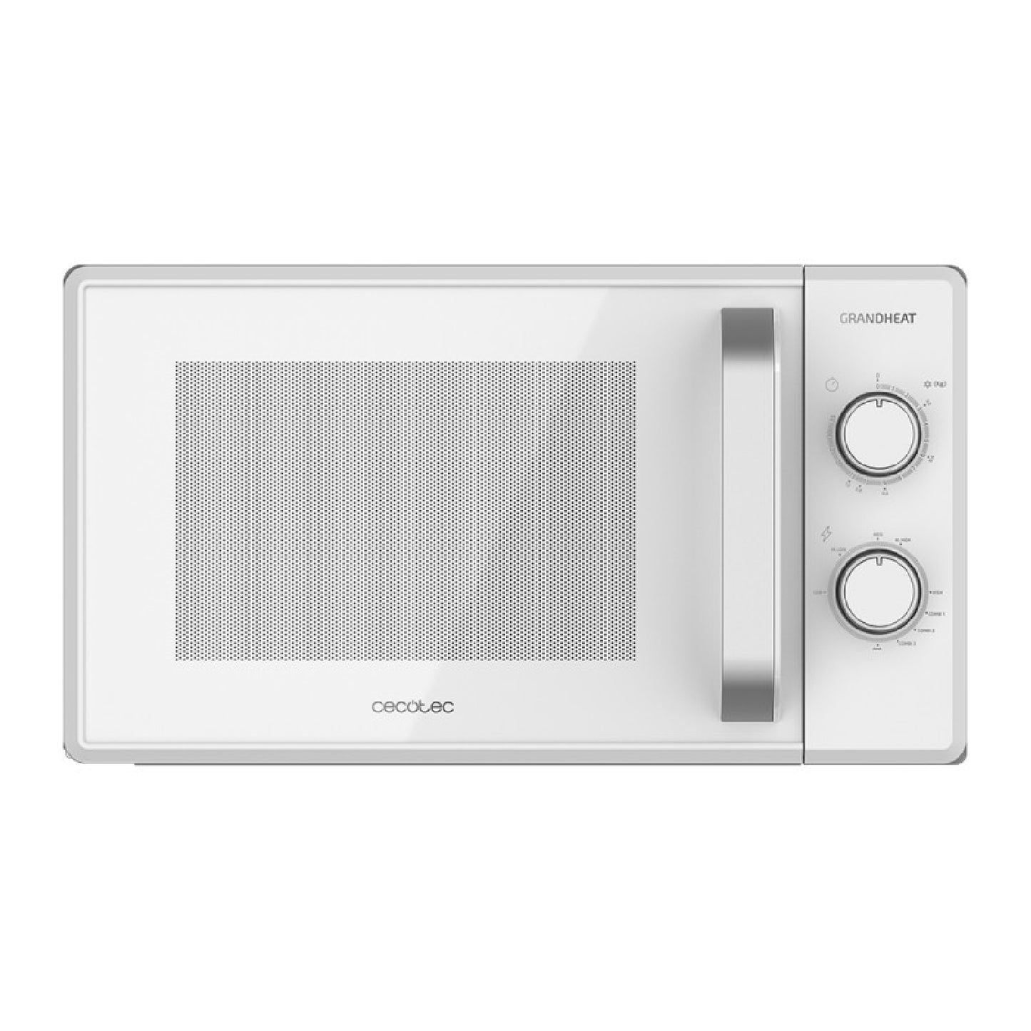 Microondas De 20 Litros Con Grill Grandheat 3120. 1050 W, Grill De 1000 W, Revestimiento Antidirt Itech, Modo Descongelación, Temporizador 35 Min, F_0