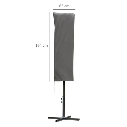 Outsunny Funda Protectora De Sombrilla Ø63x164 Cm Para Jardín Con Varilla_2