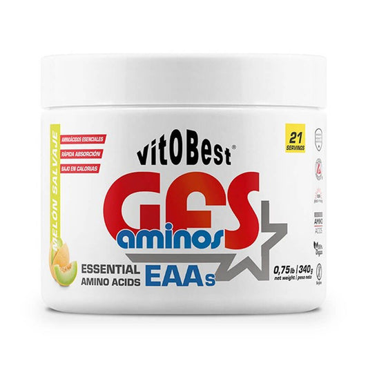 Gfs Aminos - 340g - Melón - Esenciales E Hidrolizados - Vitobest_0