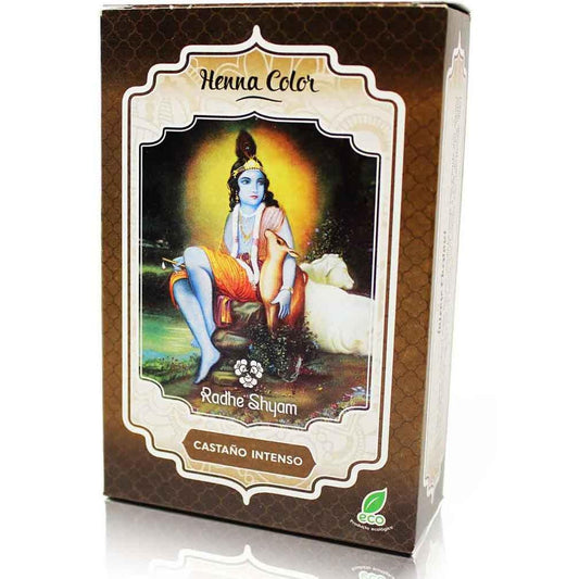 Henna Castaño Intenso Polvo Radhe 100 g