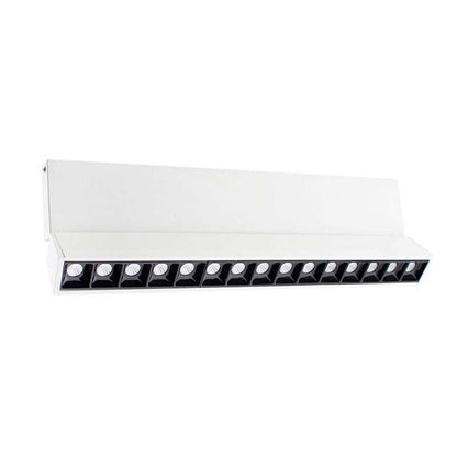 Foco Carril Lineal 408 Rail, Cree Led+tuv Driver, 23w, Blanco Cálido_0
