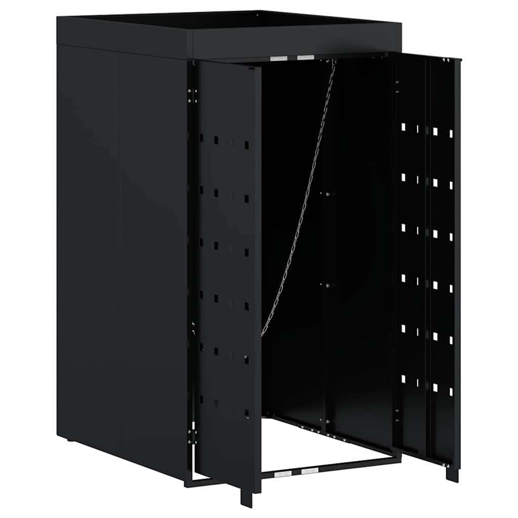 Almacenamiento Para Contenedor Rueda Con Techo Para Plantas Para Contenedor De 240l_4
