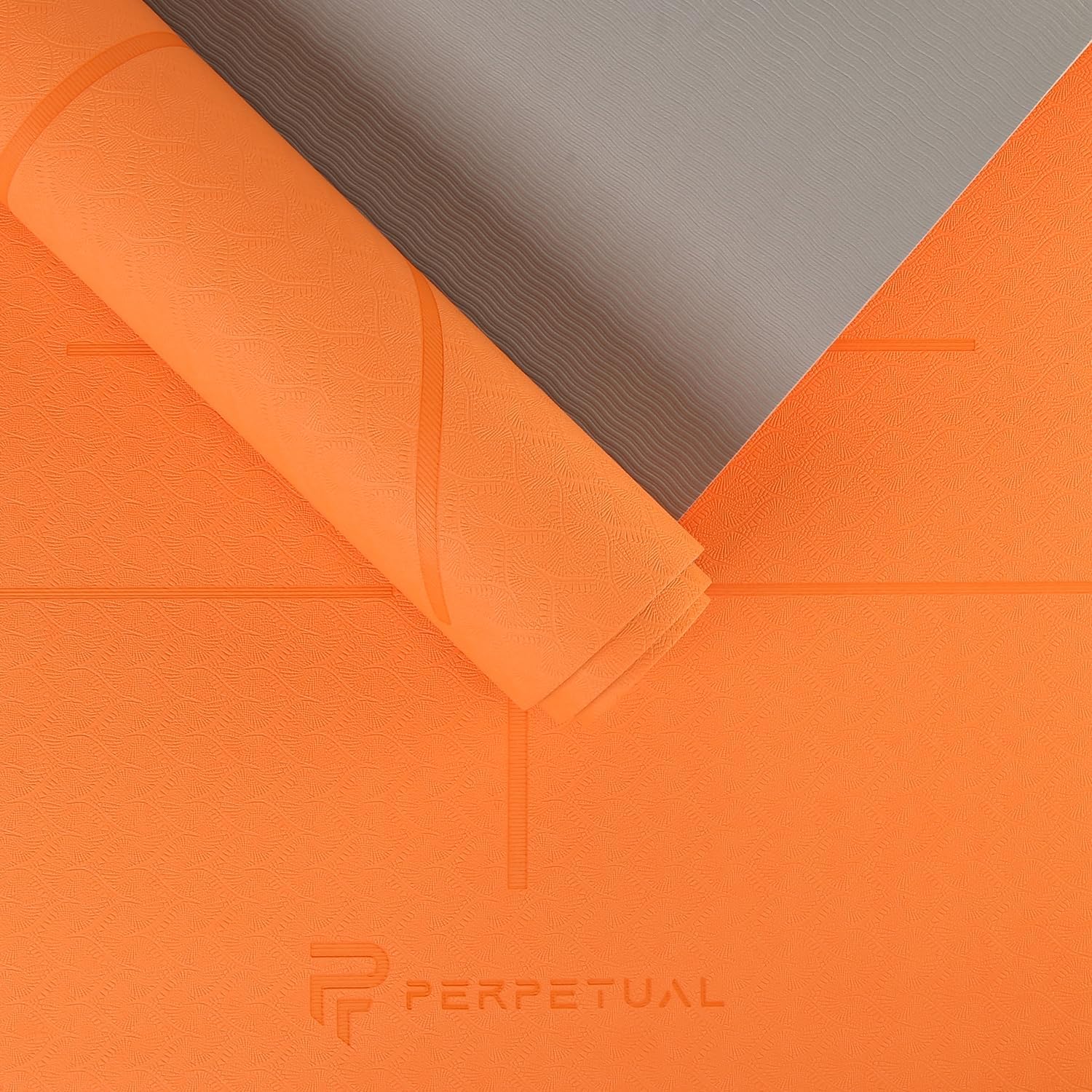 Esterilla De Yoga Y Pilates Perpetual De 6mm Tpe - Mat Antideslizante - Con Correa Y Bolsa De Transporte - Colchoneta Gruesa Y Plegable_2