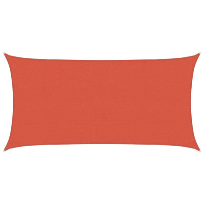 Vidaxl Toldo De Vela Hdpe Terracota 160 G/m² 2,5x5 M_0
