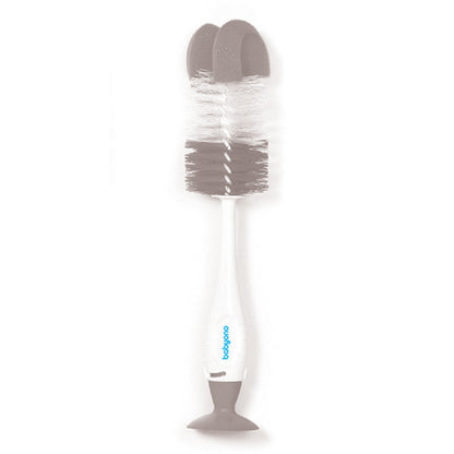 Babyono Cepillo Limpia Biberones Botellas Y Tetinas Con Ventosa_0