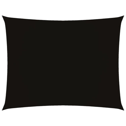 Vidaxl Toldo De Vela Rectangular Tela Oxford Negro 2x3 M_0