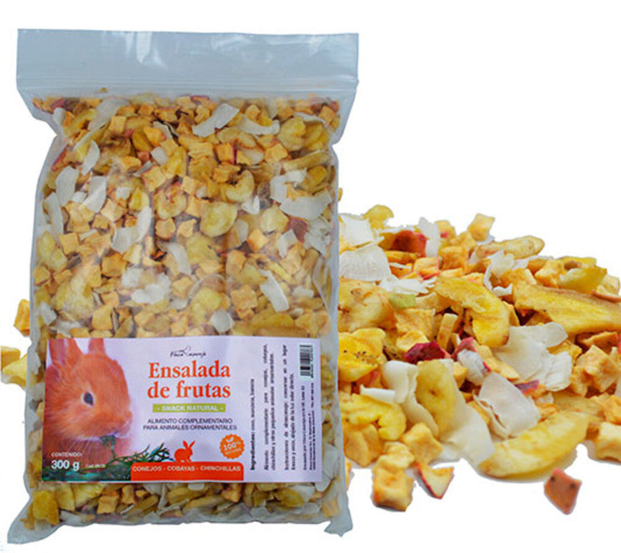 Snack Natural Para Conejos, Cobayas Y Chinchillas - Ensalada De Frutas_0