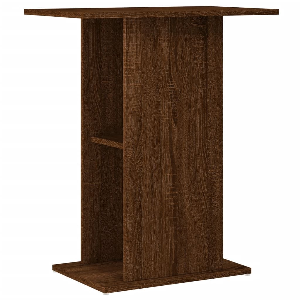 Vidaxl Soporte Acuario Madera Ingeniería Marrón Roble 60,5x36x72,5 Cm_0