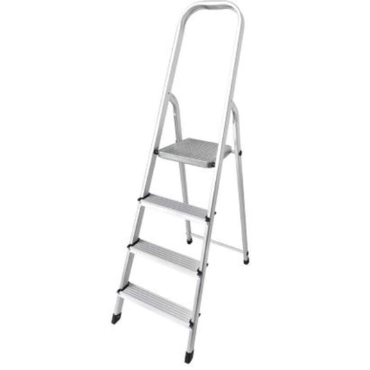 Escalera Domestica Aluminio 4 Peldaños_0