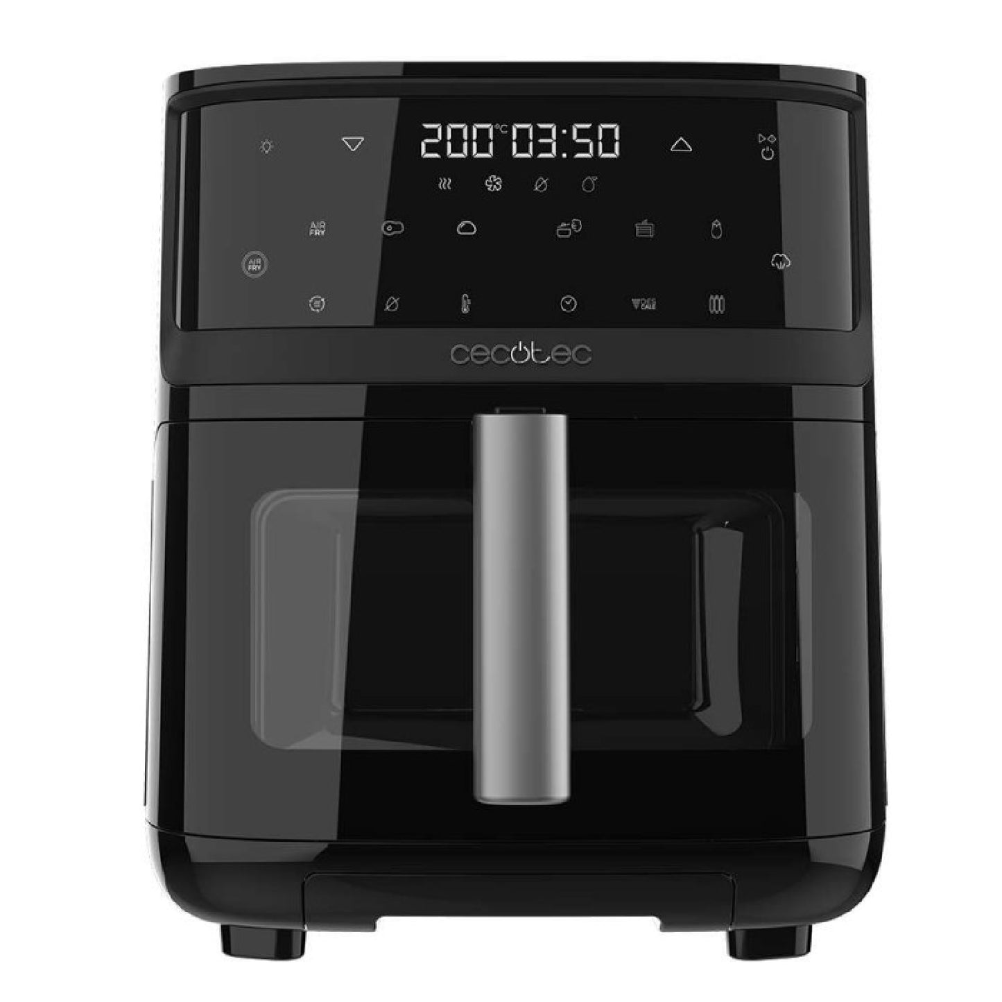 Freidora De Aire Sin Aceite De 7 L Air Fryer Cecofry Mist 7000. 1700 W, 4 En 1: Freidora, Vaporera, Fermentador Y Deshidratador, Capacidad De Agua 1_0