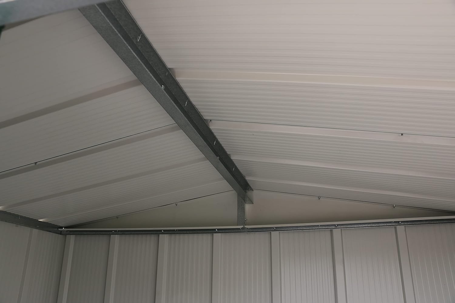 Duramax - Caseta Jardín - Eco Elche 5x4 - Metal - Color Gris Antracita_5