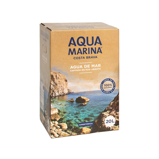 Agua De Mar Hipertónica Bag in Box Aquamarina 20 L