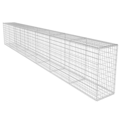 Muro De Gaviones Con Cubierta Acero Galvanizado 600x50x100 Cm / Vetonek_2