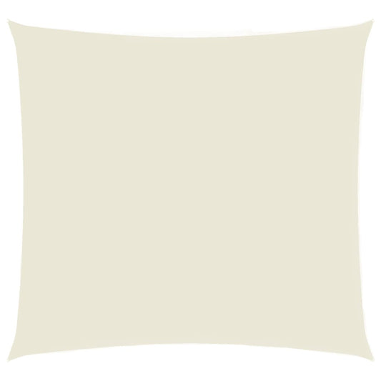 Toldo De Vela Cuadrado Tela Oxford Color Crema 5x5 M_0