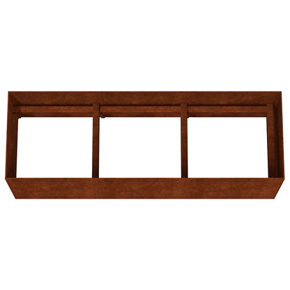 Jardinera Acero Corten 120x40x40 Cm_4