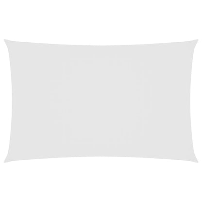 Toldo De Vela Rectangular Tela Oxford Blanco 6x8 M_0
