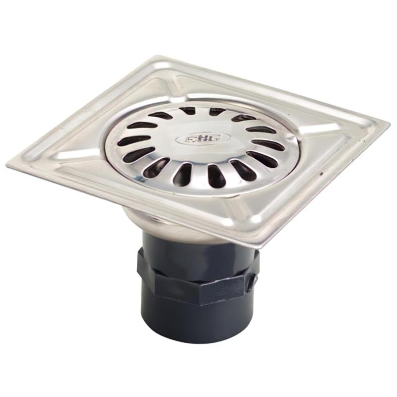 Sumidero Acero Inoxidable  125x125 Mm. Toma De 40 Mm._0