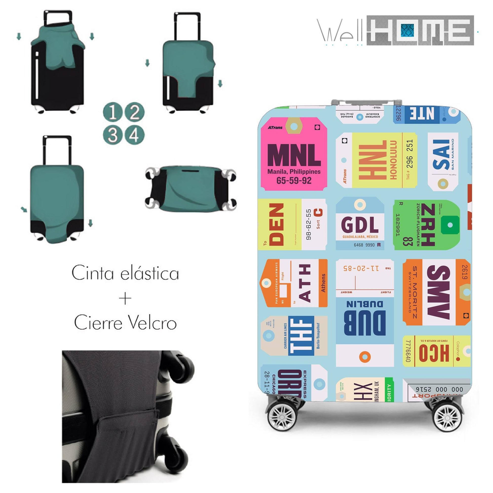 Set Trolley + Neceser city Plates: Diseño Moderno Y Protección Para El Viajero Urbano