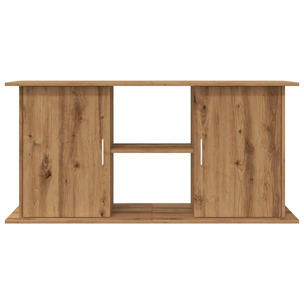 Vidaxl Soporte Para Acuario De Roble Artesanal, 121 X 41 X 58 Cm, Madera De Ingeniería_3