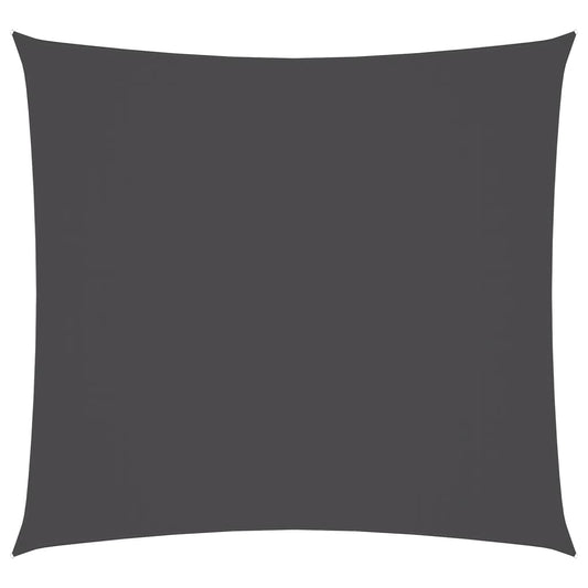 Toldo De Vela Cuadrado Tela Oxford Gris Antracita 3x3 M_0