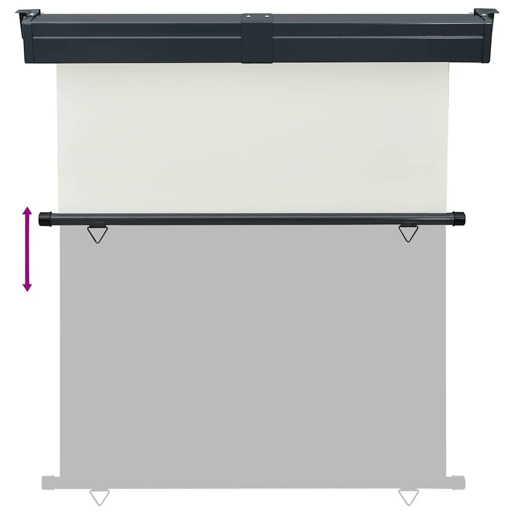 Vidaxl Toldo Lateral De Balcón Color Crema 165x250 Cm_4