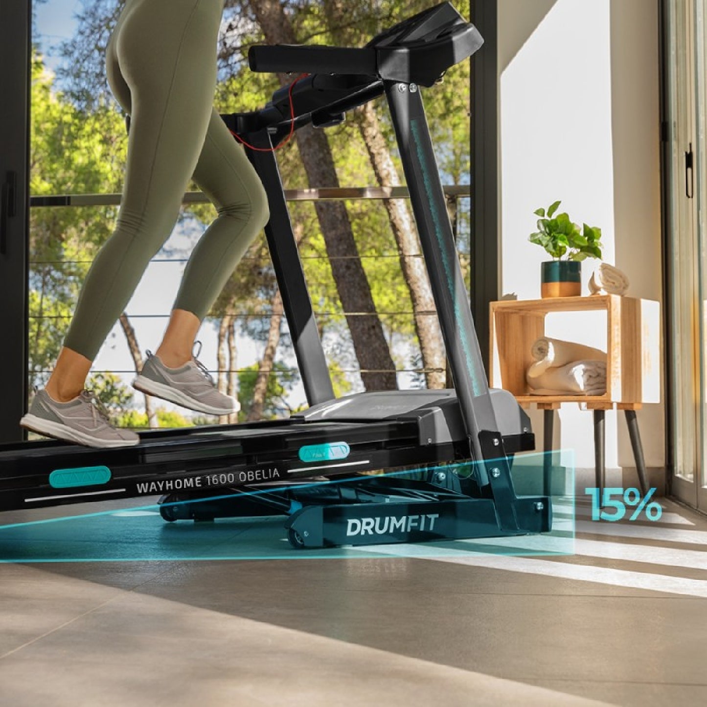 Cecotec Cinta De Correr Drumfit Wayhome 1600 Obelia_3