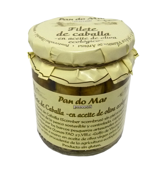 Filete De Caballa En Aceite De Oliva Ecológico - 220gr_0
