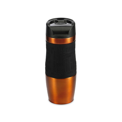 Termo Mug 400ml Acero Inoxidable Orange Neon Classic_0