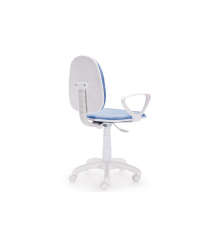 Silla De Escritorio Giratoria Dolphin En Color Azul 79-91 Cm(alto)54 Cm(ancho)54 Cm(fondo)_4