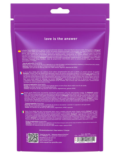 Aquarius Pro Life - Zeolita Pura 220 Detox-caps