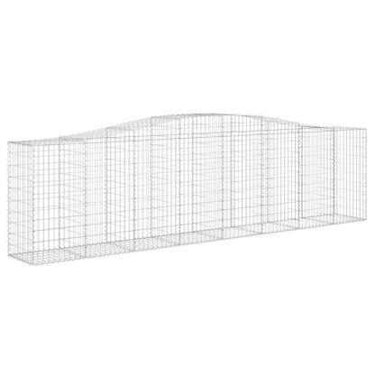Cestas De Gaviones 10 Uds Forma De Arco Hierro 400x50x100/120cm_2