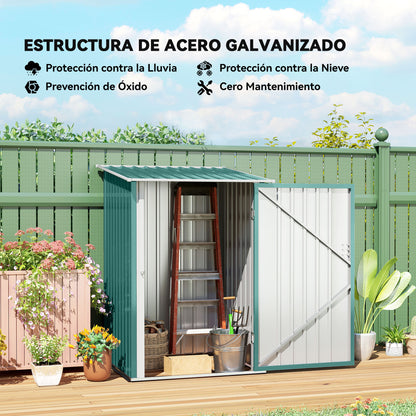 Outsunny Cobertizo De Jardín Exterior_3