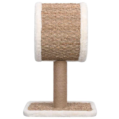 Vidaxl Árbol Para Gatos Túnel Superior Y Juguete Hierba Marina 56 Cm_3