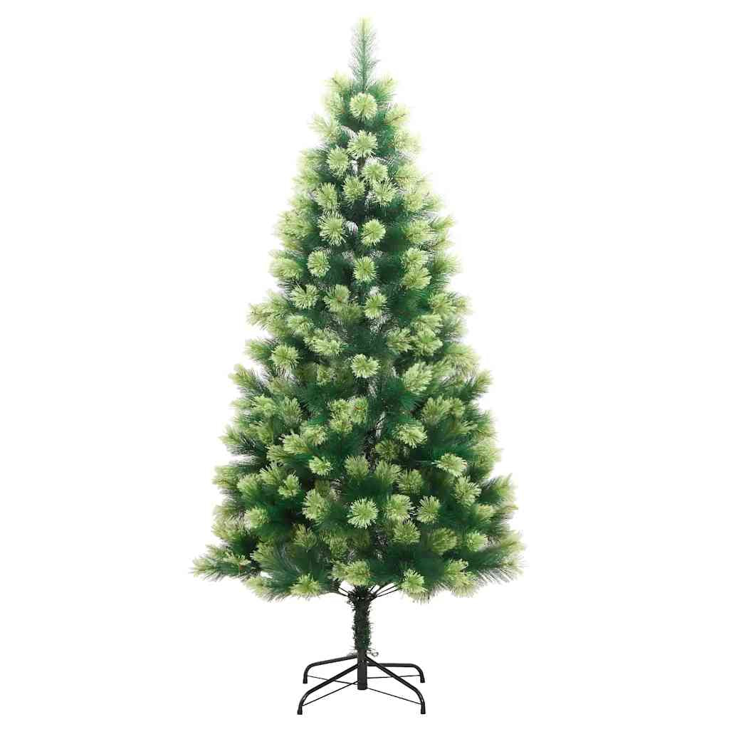 Vidaxl Árbol De Navidad Artificial Con Bisagras 300 Led Y Bolas 240 Cm_4