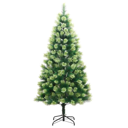 Vidaxl Árbol De Navidad Artificial Con Bisagras 300 Led Y Bolas 240 Cm_4