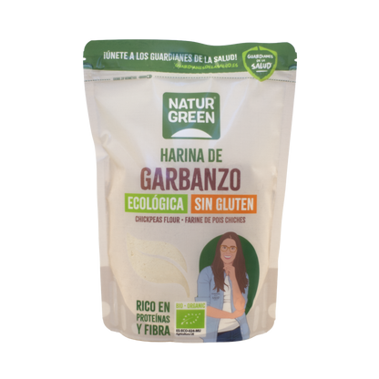 Harina Garbanzo Bio Sin Gluten NaturGreen 500 g