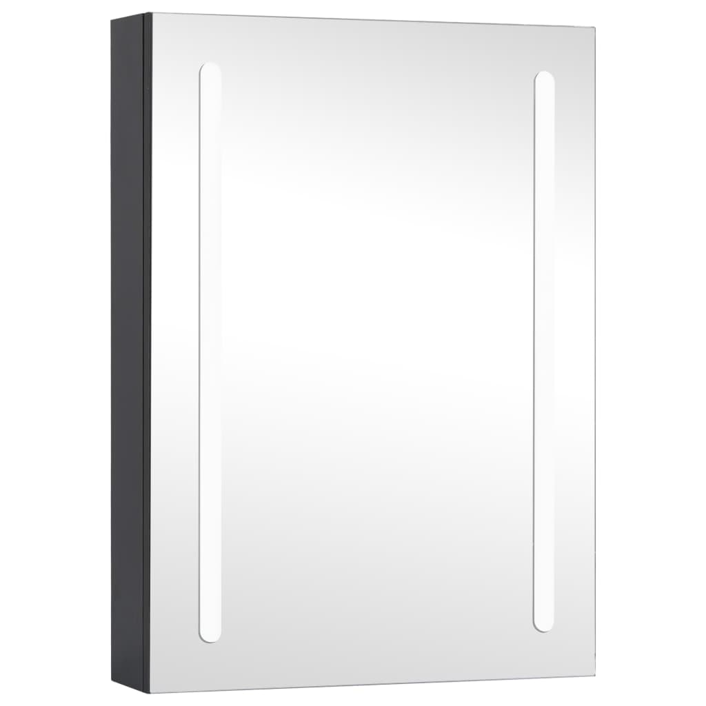 Mueble De Baño Con Espejo Led 50x13x70 Cm_1
