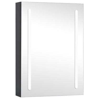 Mueble De Baño Con Espejo Led 50x13x70 Cm_1