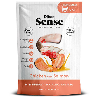 Dibaq Sense Bites Pollo Con Salmón, 12 Unidades X 100gr_1