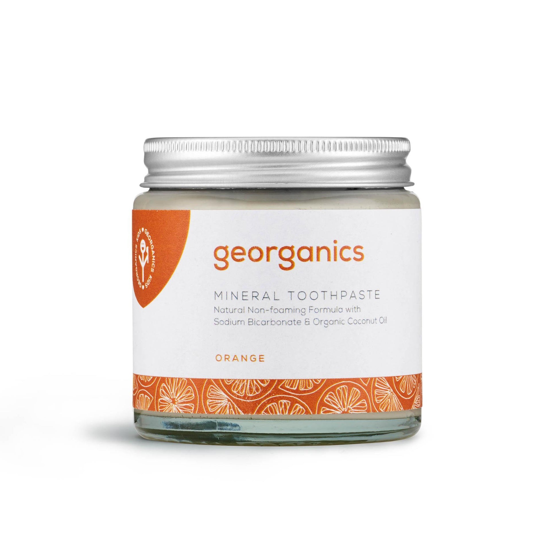 Dentífrico con Aceite de Coco Naranja Georganics 60 ml
