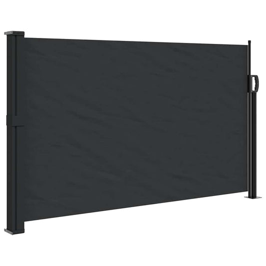 Vidaxl Toldo Lateral Retráctil Negro 120x600 Cm_0