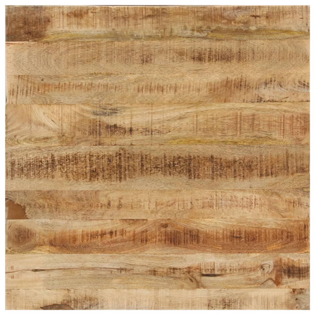 Mesa De Centro De Madera Maciza De Mango 68x68x35 Cm_4