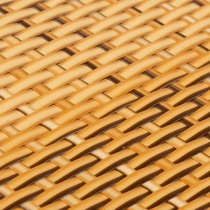 Toldo Para Balcón Ratán Sintético Marrón Claro 400x90 Cm / Vetonek_5