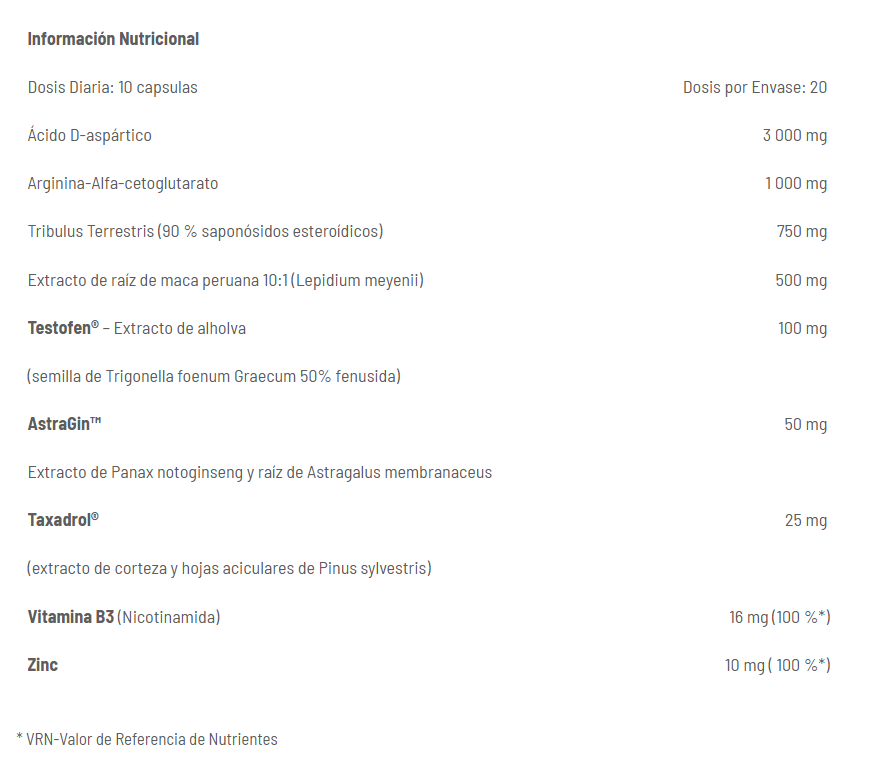 Testo F-200 200 Caps + ¡shaker Fitnesszone De Regalo!