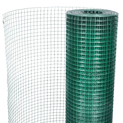 Alambrada De Gallinero Acero Galvanizado Verde 1x25 M / Vetonek_3