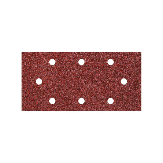 5 hojas de lijar adhesivas 93 x 190 mm para lijadora orbital Wolfcraft Grano 120