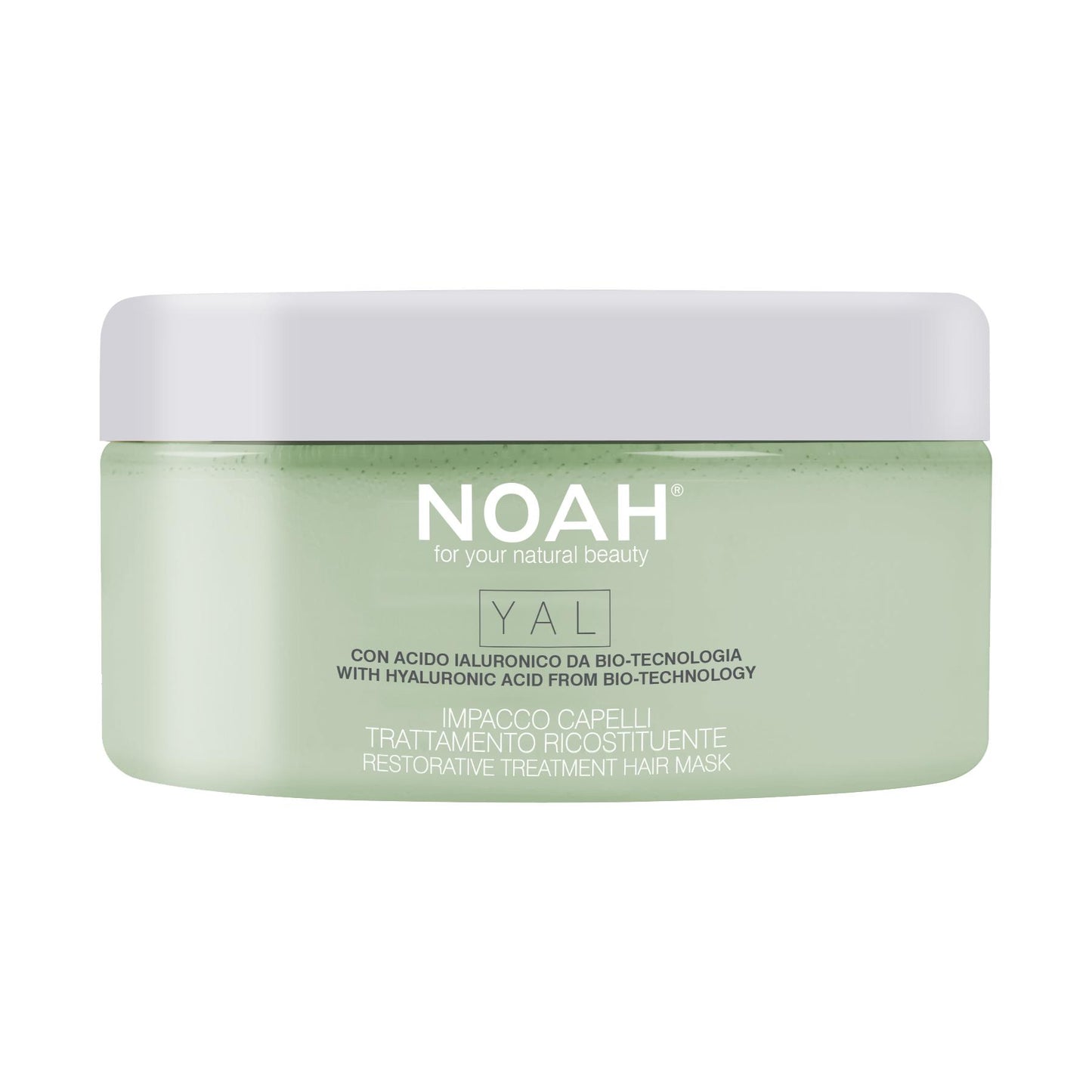 Mascarilla capilar de tratamiento restaurador con ácido hialurónico YAL Noah 200 ml
