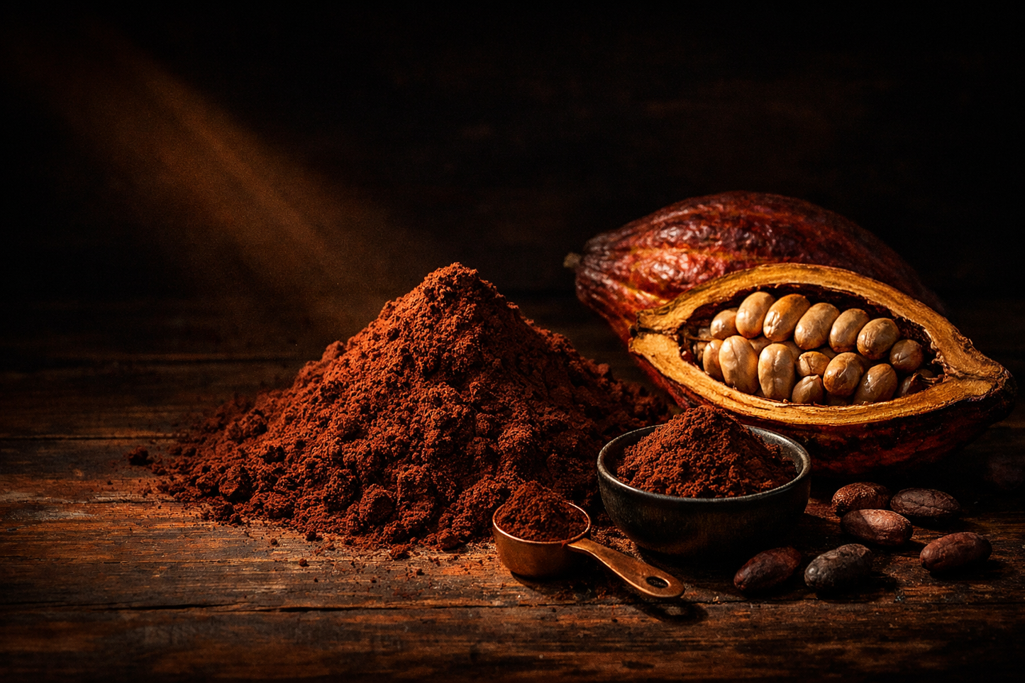 Cacao En Polvo Bio - 1kg | Cacao Puro Ecológico Vegano Para Repostería Y Bebidas, Sin Azúcares Añadidos_2